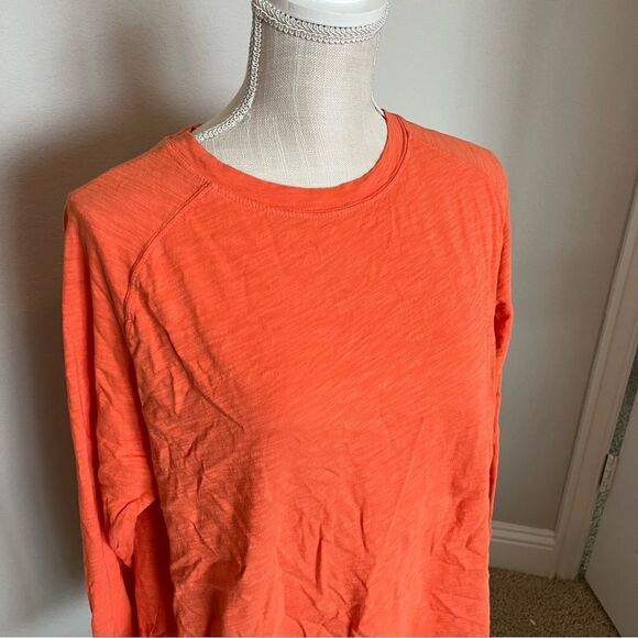 Zella Orange Top Size Medium - Picture 2 of 7